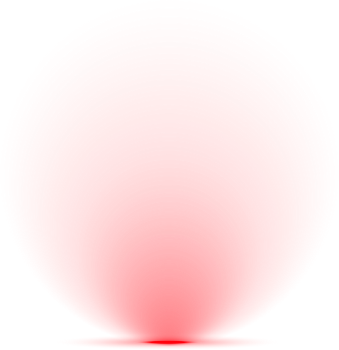 red transparent light